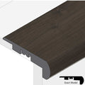 Allure Burnt Butter Walnut Overlap Rounded Stair Nose