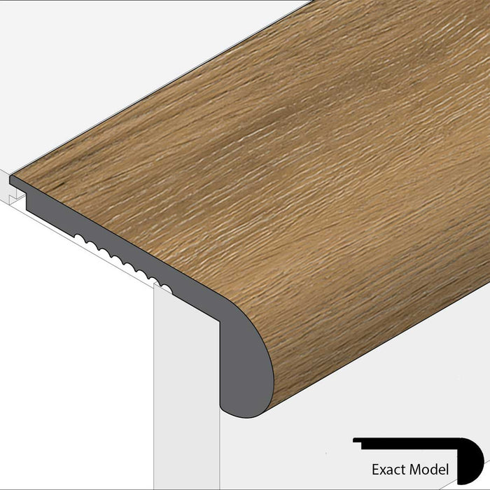 Allure Gingermisu Maple Flush Rounded Stair Nose