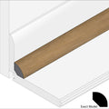 Allure Gingermisu Maple Quarter Round Molding
