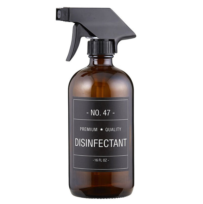 Amber Glass Spray Bottle