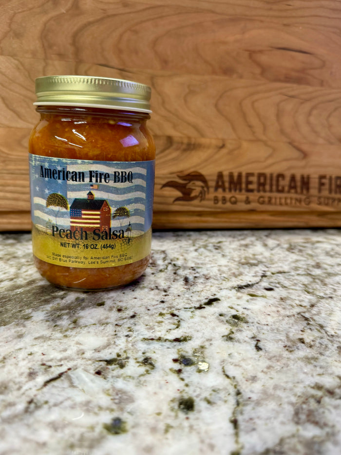 American Fire BBQ Peach Salsa