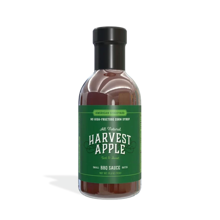 American Stockyard Harvest Apple BBQ Sauce 14.5 oz. - The Kansas City BBQ Store