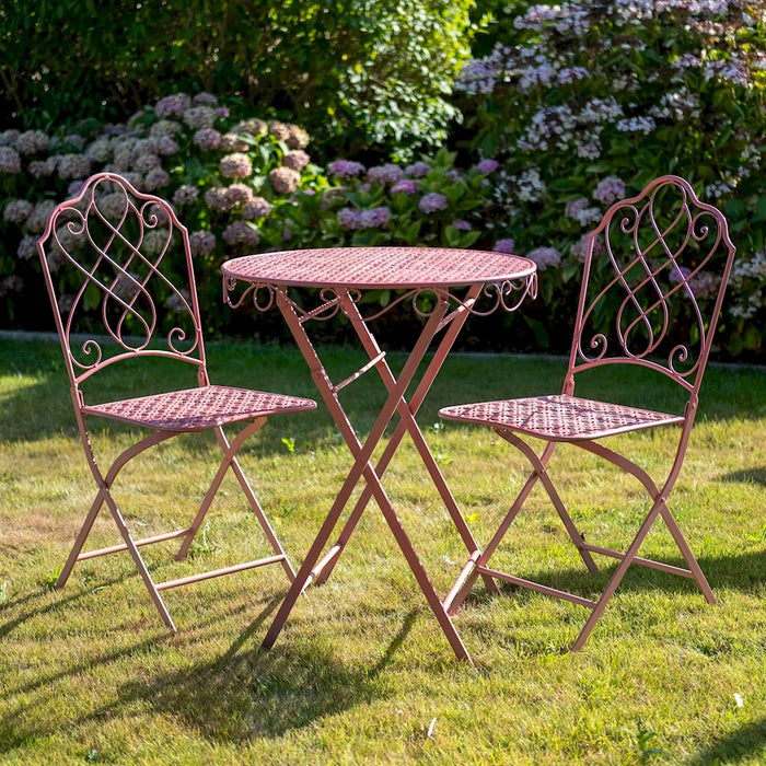 Buy Ascalon Avalon 3 Piece Bistro Set - 'Rose' online UK