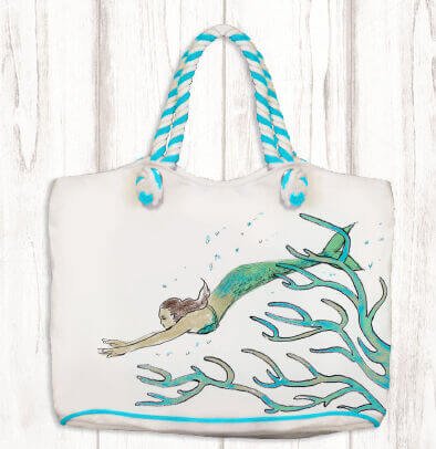 Bag - Mermaid Rope Handle