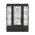 Beverly thermally broken flat top patio door with sidelights.