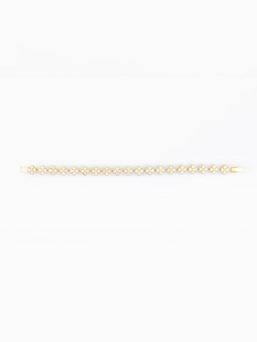 Blair CZ Gold Bracelet Michelle McDowell