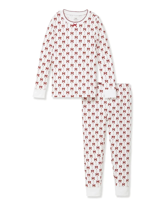 Blissful Bows Pajama Set