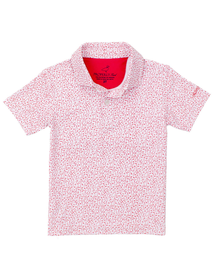 Boys Range Polo in Homerun