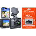 ROVE dash cam with 256GB microSD card in blister package