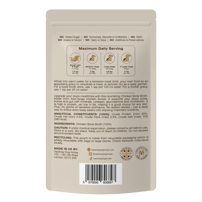 Chicken Bone Broth for Dogs