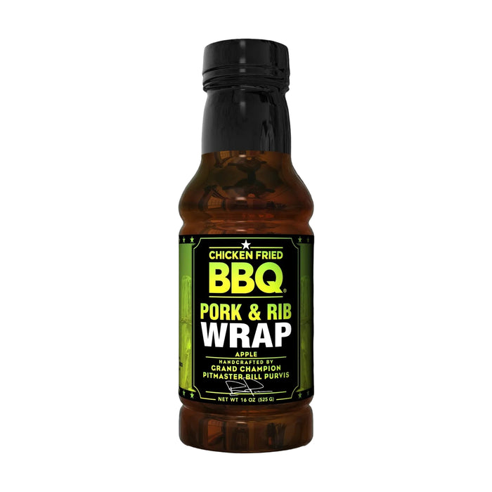 Chicken Fried BBQ Apple Pork & Rib Wrap