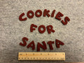 “Cookies For Santa” Letters