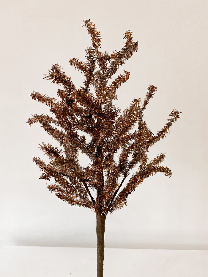 Copper Tinsel Spray