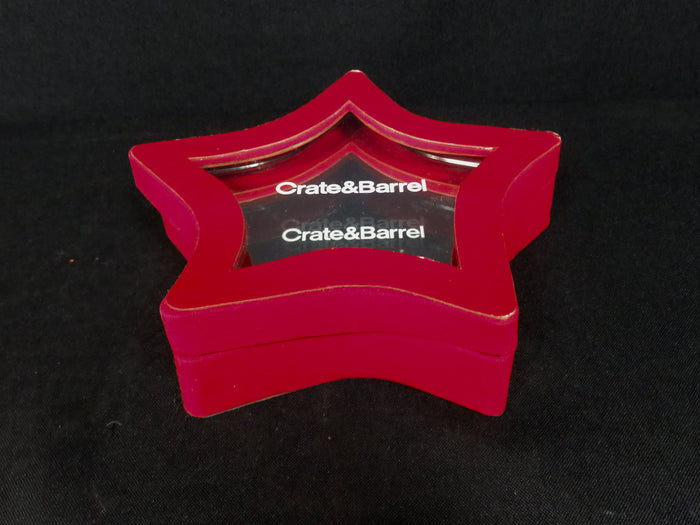 Crate & Barrel Mirrored Coasters
