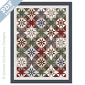 Crop Circles Quilt by Lynette Anderson