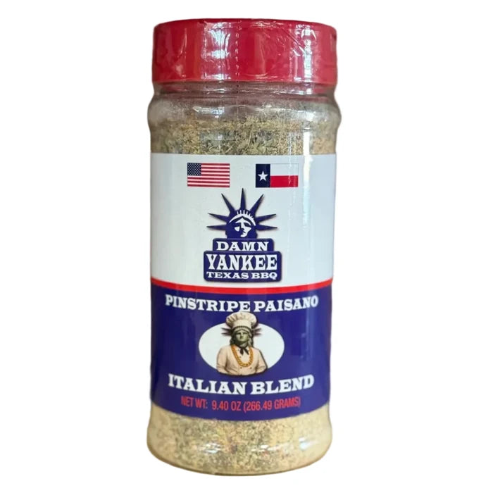 Damn Yankee Texas BBQ Pinstripe Paisano Italian Seasoning