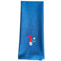 Dish Towel - Gnome with blue flower
