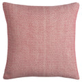 ELBÆK RED GEOMETRIC URBAN FARMHOUSE THROW PILLOW