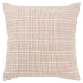 ELKJÆR PINK STRIPE MODERN INDUSTRIAL  THROW PILLOW