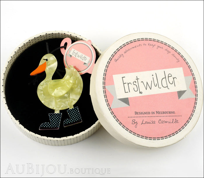 Erstwilder Bird Brooch Pin Donavon Ditsy Duck Box