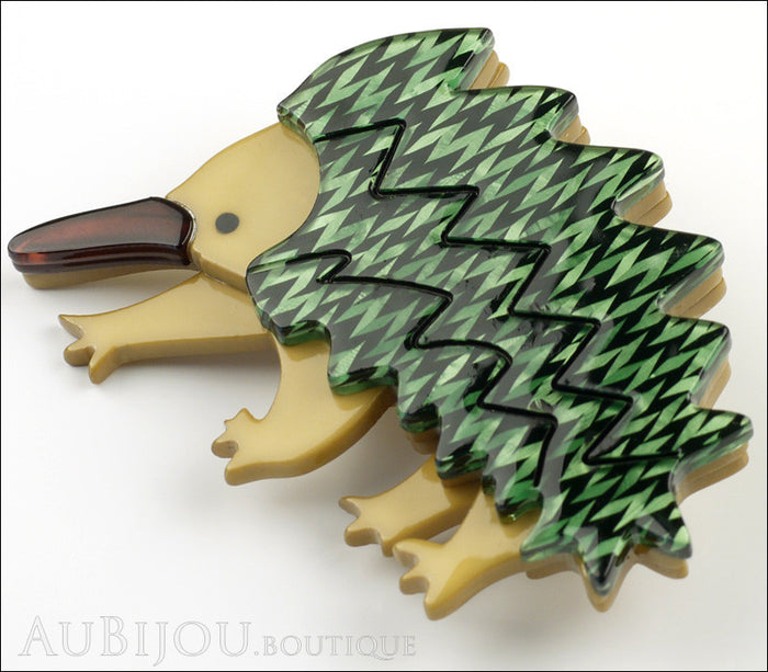 Erstwilder Brooch Pin Egbert the Echidna Side Two