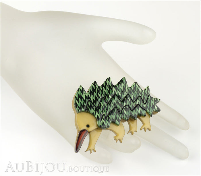 Erstwilder Brooch Pin Egbert the Echidna Mannequin