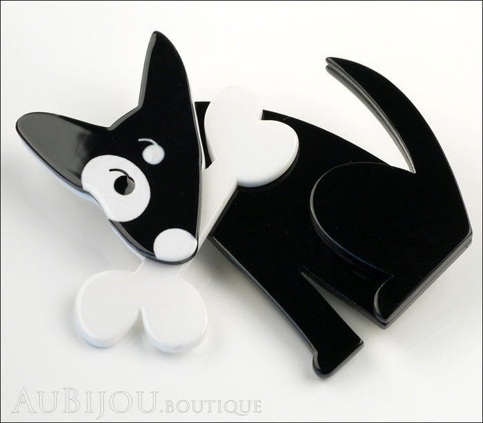 Erstwilder Dog Pin Brooch Bonnie’s Bone Adventure Side