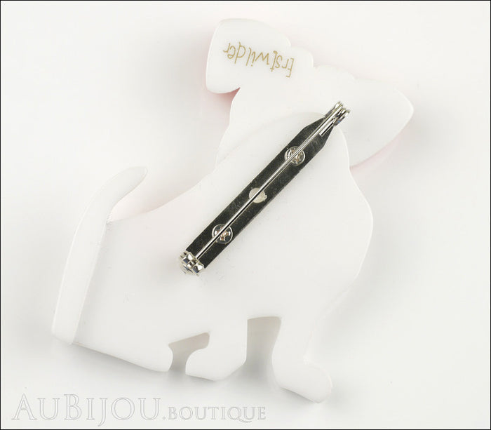 Erstwilder Dog Pin Brooch Jezzy Jeffy Jack Russell Terrier Back