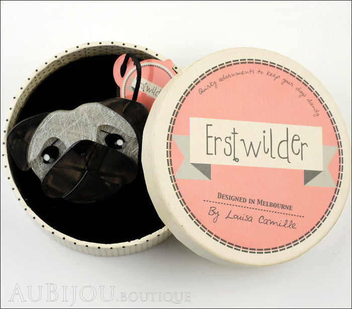 Erstwilder Dog Pin Brooch Pierre’s Pug Life Box