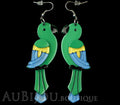 Erstwilder Earrings Pancha’s Parrots Green Gallery