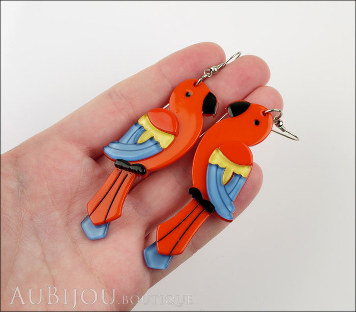 Erstwilder Earrings Pancha’s Parrots Red Model