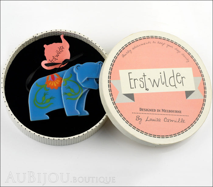 Erstwilder Pin Brooch Boris the Benevolent Bear Box