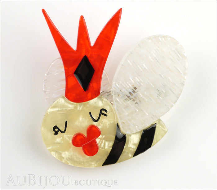 Erstwilder Pin Brooch Queen Bee Front