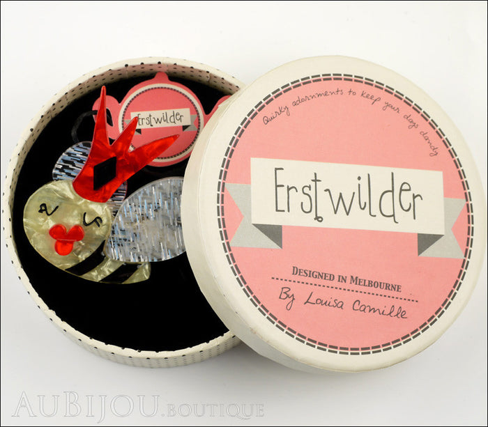 Erstwilder Pin Brooch Queen Bee Box