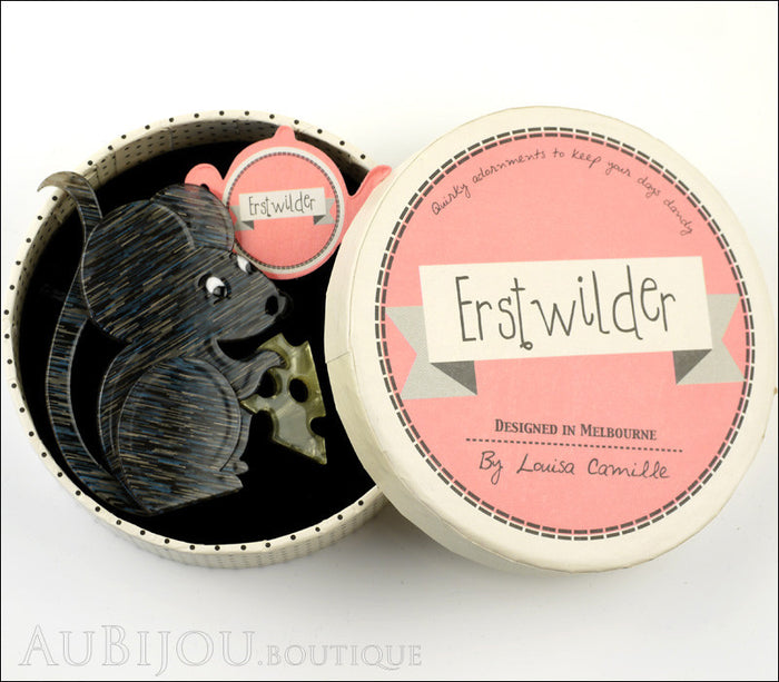 Erstwilder Pin Brooch The Manhattan Mouse Box