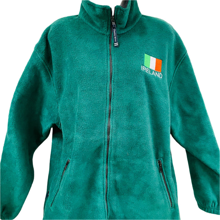 Fleece Jacket - Ireland Flag