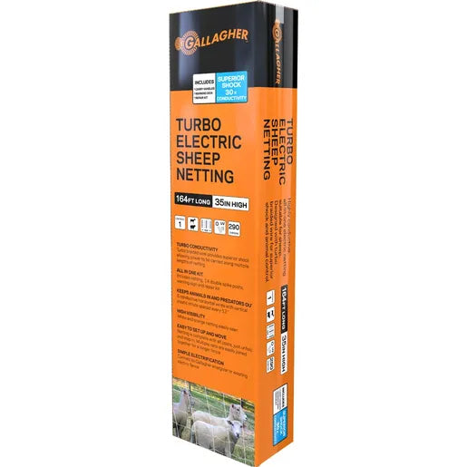 Gallagher 35" x 164' Turbo Electric Sheep Netting