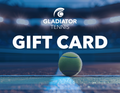 Gladiator Tennis Gift Card