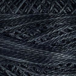 H211 - Blue Black Pearl Cotton #8