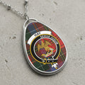 Hay crest pendant necklace with Serva Jugum bird motif