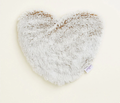 Heart Marshmallow Brown Large