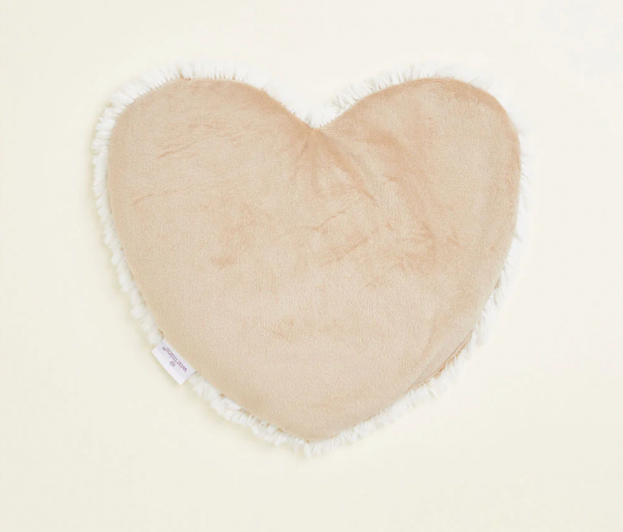 Heart Marshmallow Brown Large