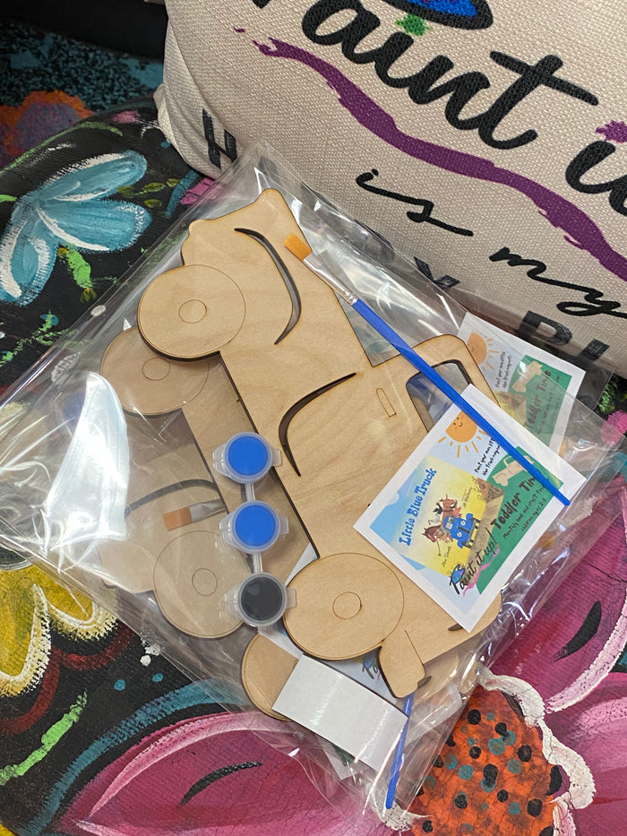 Little Blue Truck Toddler Craft