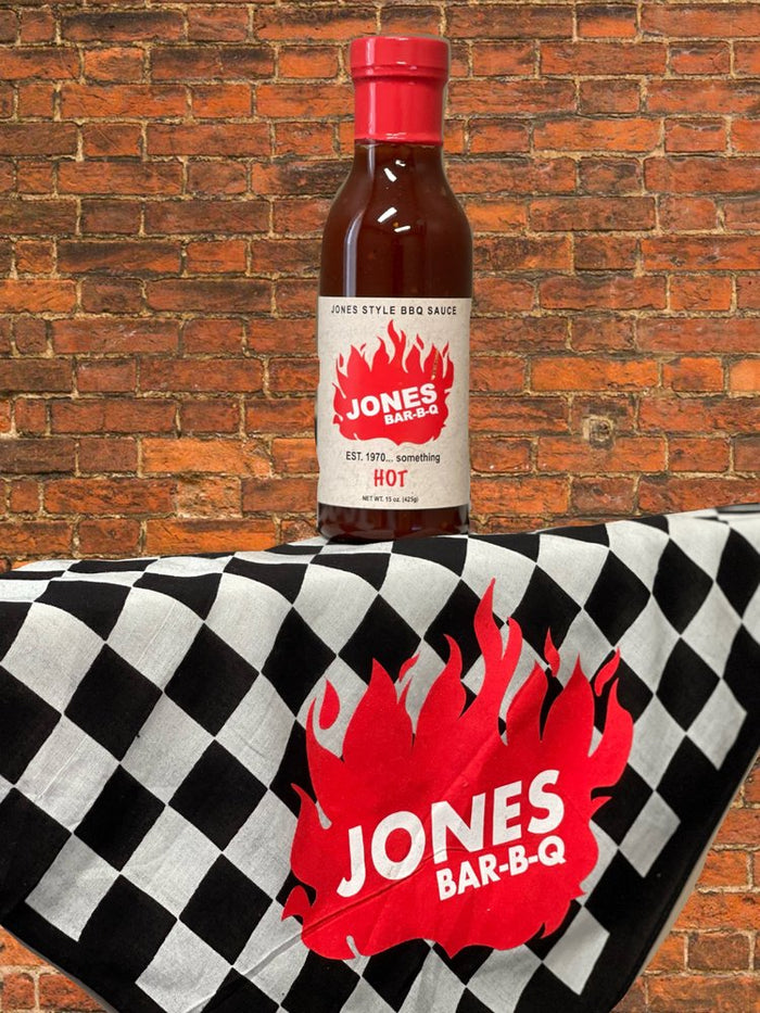 Jones Bar-B-Q Hot Sauce 15 Oz - The Kansas City BBQ Store | Worldwide Shipping Available