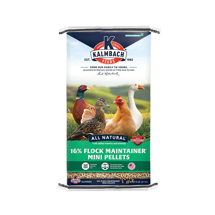 Kalmbach 16% Flock Maintainer Mini Pellets