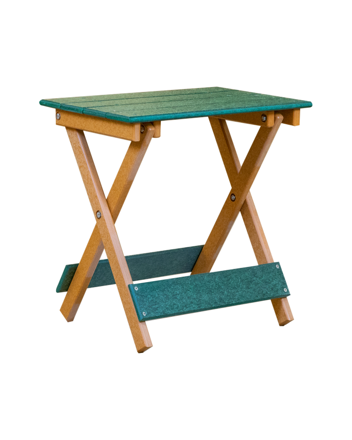 Kanyon Basic Folding End Table - Deluxe Colors - Made in America!
