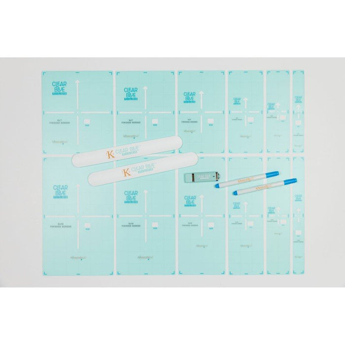 Kimberbell Clear Blue Tiles Essentials Template Set