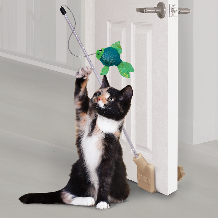 KONG Connects™ Angler Door Teaser Cat Toy