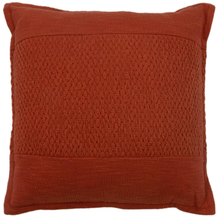 LANGKJÆR ORANGE SOLID MODERN INDUSTRIAL  THROW PILLOW