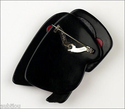 Lea Stein Saga The Monkey Brooch Pin